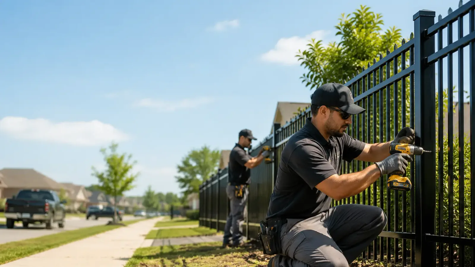 Metal Fence Installation in Frankfort, KY